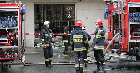 Wybuch w centrum Warszawy