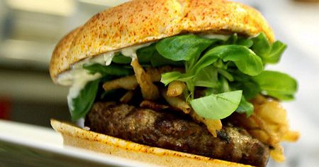 Hamburger za stówkę ... funtów