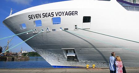 Seven Seas Voyager w Szczecinie