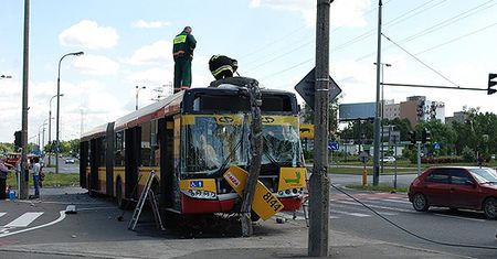 Po wypadku warszawskiego autobusu