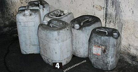 Nielegalna rozlewnia alkoholu
