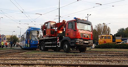 Wypadek w Warszawie
