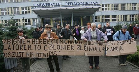 Doktorat honoris causa dla Michnika