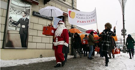 Święty Mikołaj też chce parytetu?