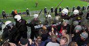 Pseudokibice kontra policjanci