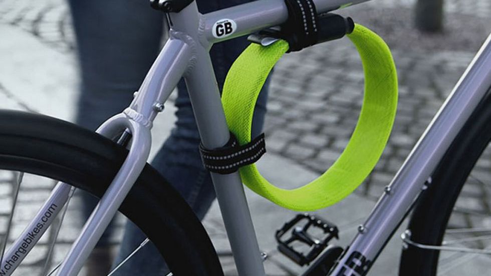 Litelok – niezniszczalne, elastyczne i lekkie zapięcie rowerowe. Pokona szlifierkę i palnik! 1