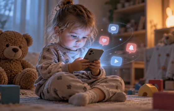 Już trzylatki mają smartfony. Raport "Bezradni w sieci" punktuje rodziców