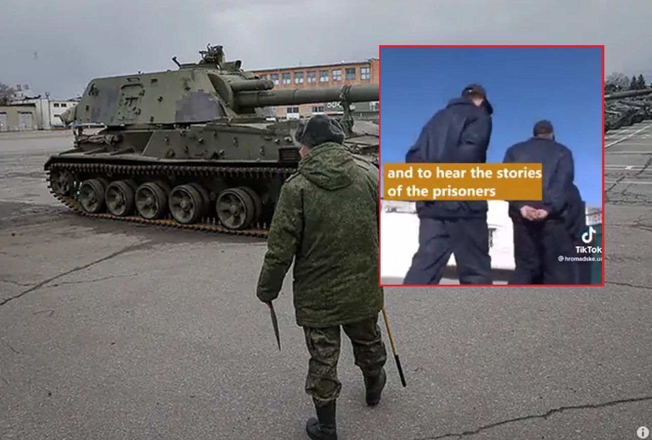 They work and play soccer. That's how Russian prisoners of war live.