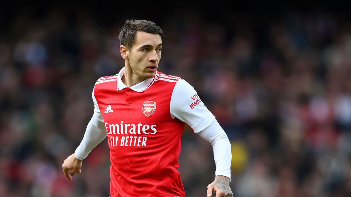 Getty Images / Shaun Botterill / Na zdjęciu: Jakub Kiwior