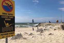 Czarne punkty nad Bałtykiem. Nie wchodź do wody, gdy widzisz te znaki