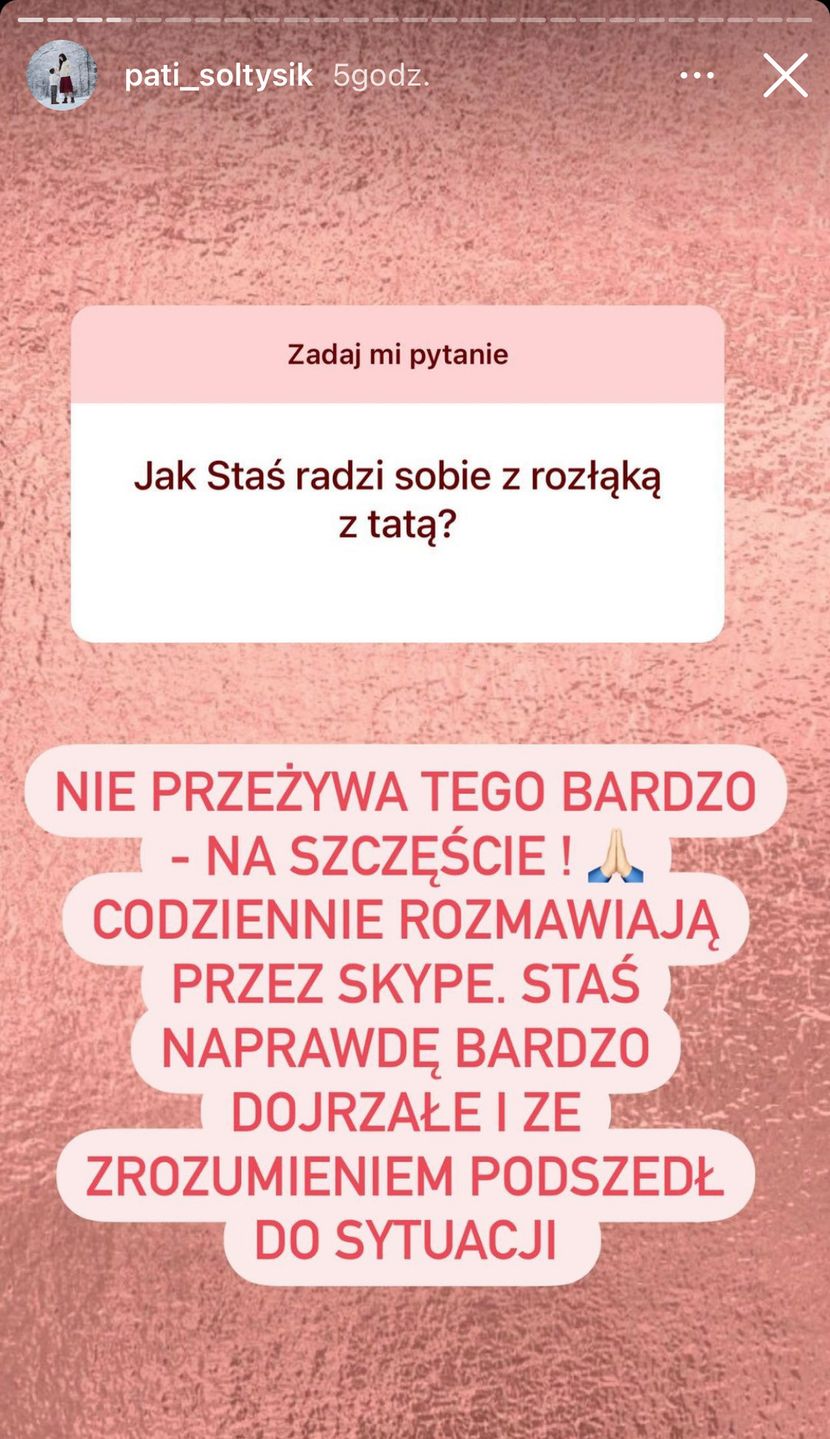 Patrycja Sołtysik o koronawirusie