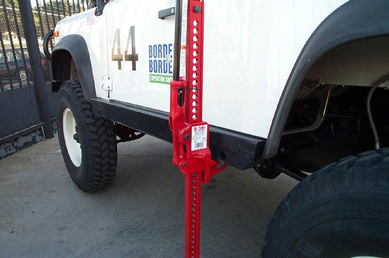 Hi-Lift Jack, liftdżek, lift-jack [słowniczek terenowy]