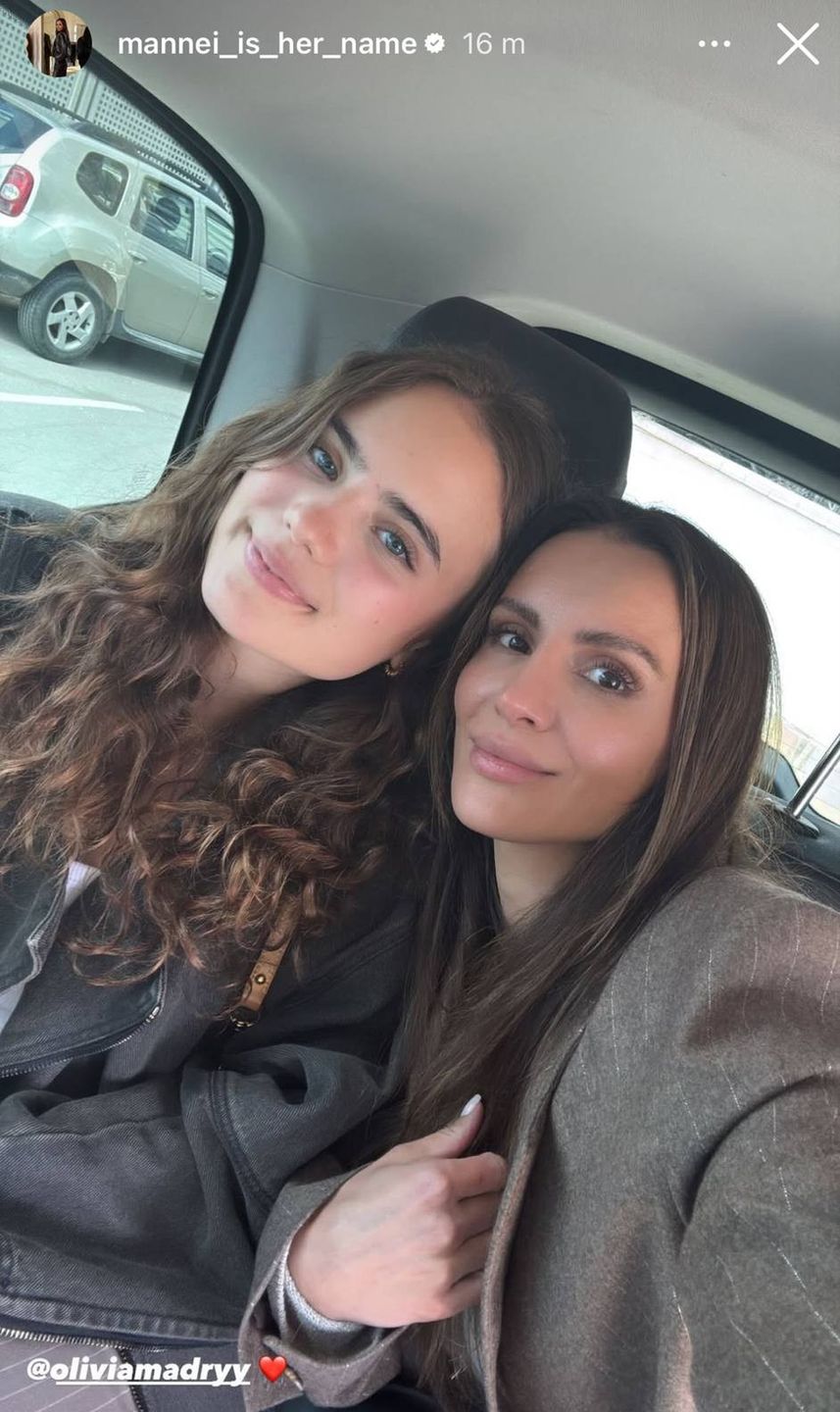 Sara Boruc z córką