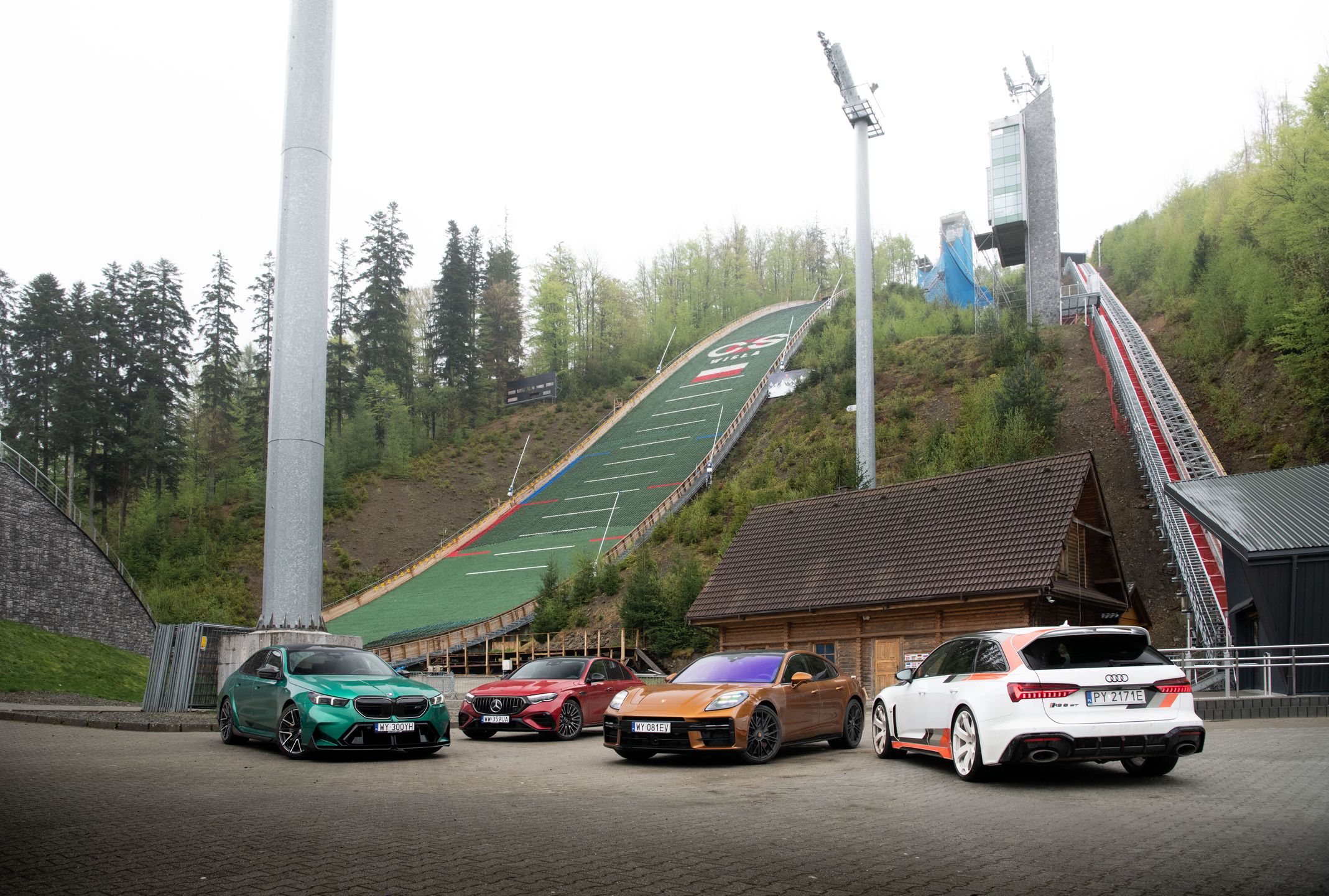 Audi RS 6 Avant GT, BMW M5, Mercedes-AMG E 53, Porsche Panamera