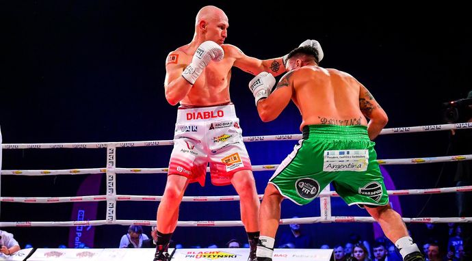 Boks: Knockout Boxing Night 39 x WBC: Diablo vs Balski - waga bridger: Krzysztof Włodarczyk - Adam Balski