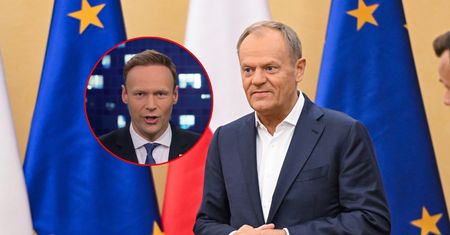 Nagle odwrócił się od Olejnik. Specjalny sygnał do Tuska