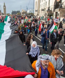 Propalestyńskie protesty. Żądają zawieszenia broni