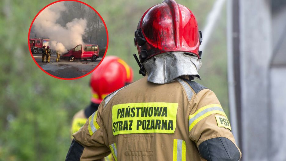 pożar