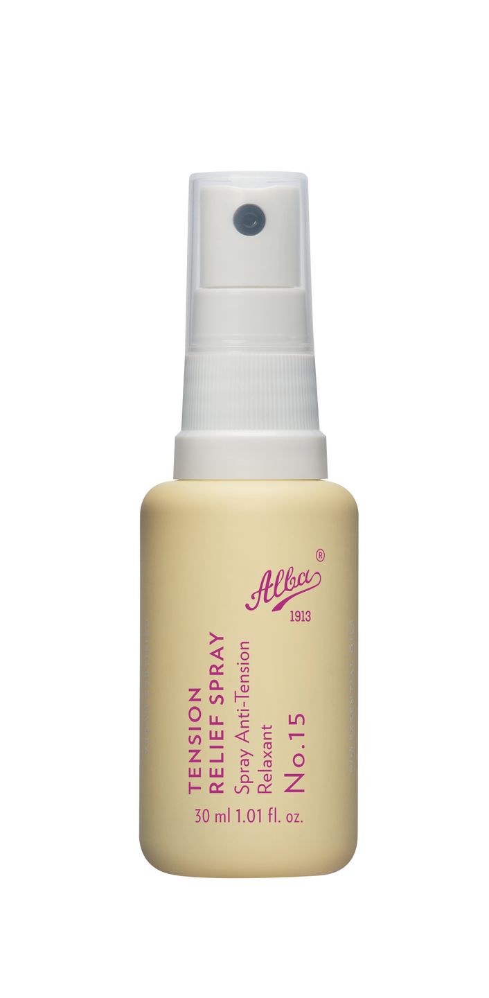 Relaksujący spray marki Alba 