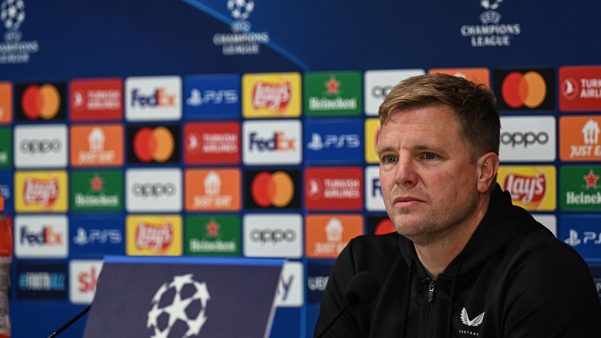 Getty Images / Serena Taylor/Newcastle United / Na zdjęciu: trener Eddie Howe