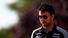 Sergio Perez musi schudnąć