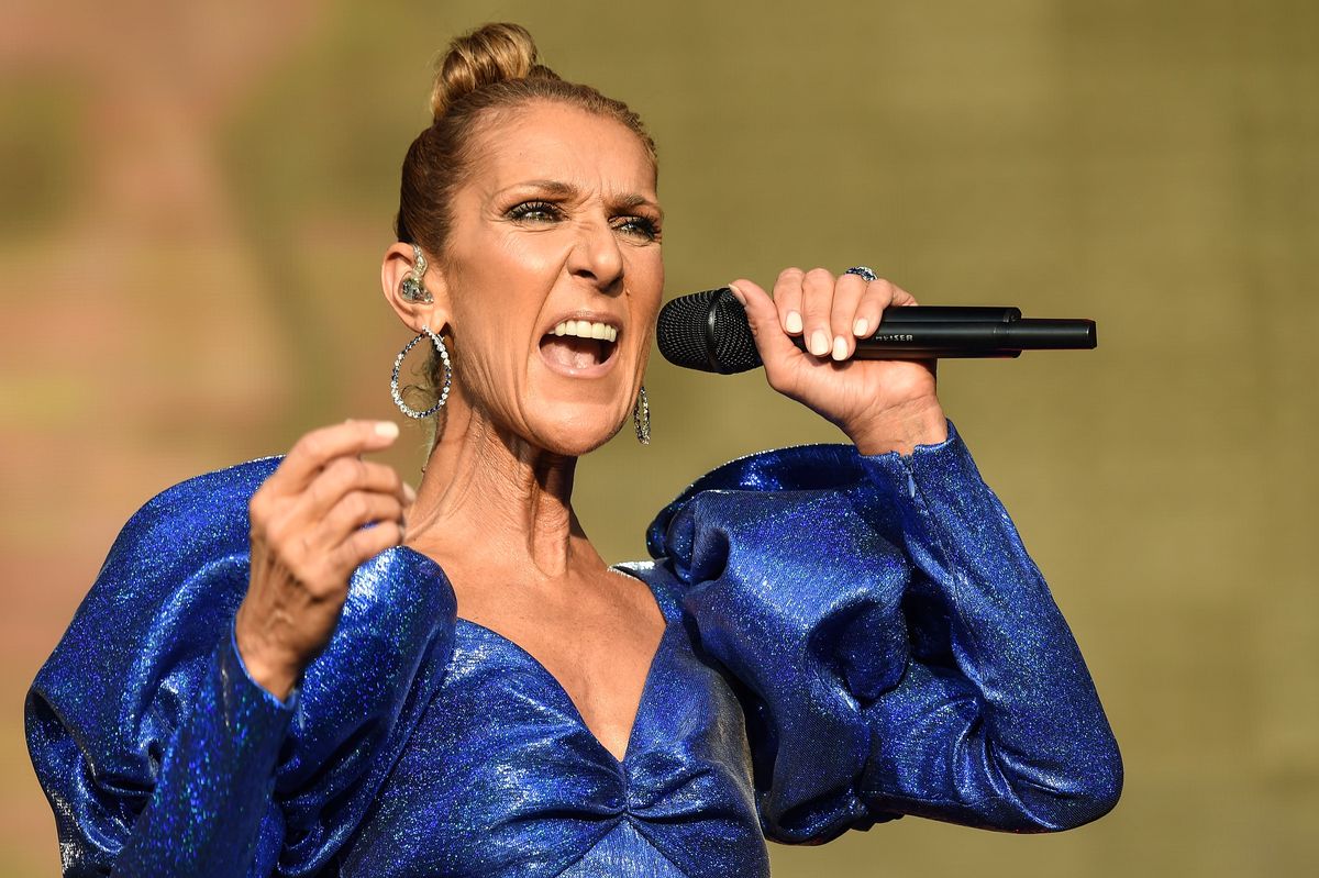 Celine Dion podczas jednego z koncertów (Getty Images) 