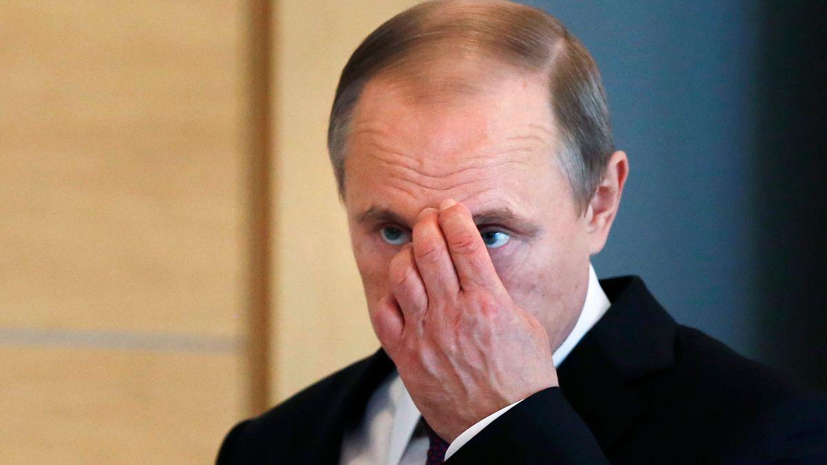 Władimir Putin podczas szczytu G20