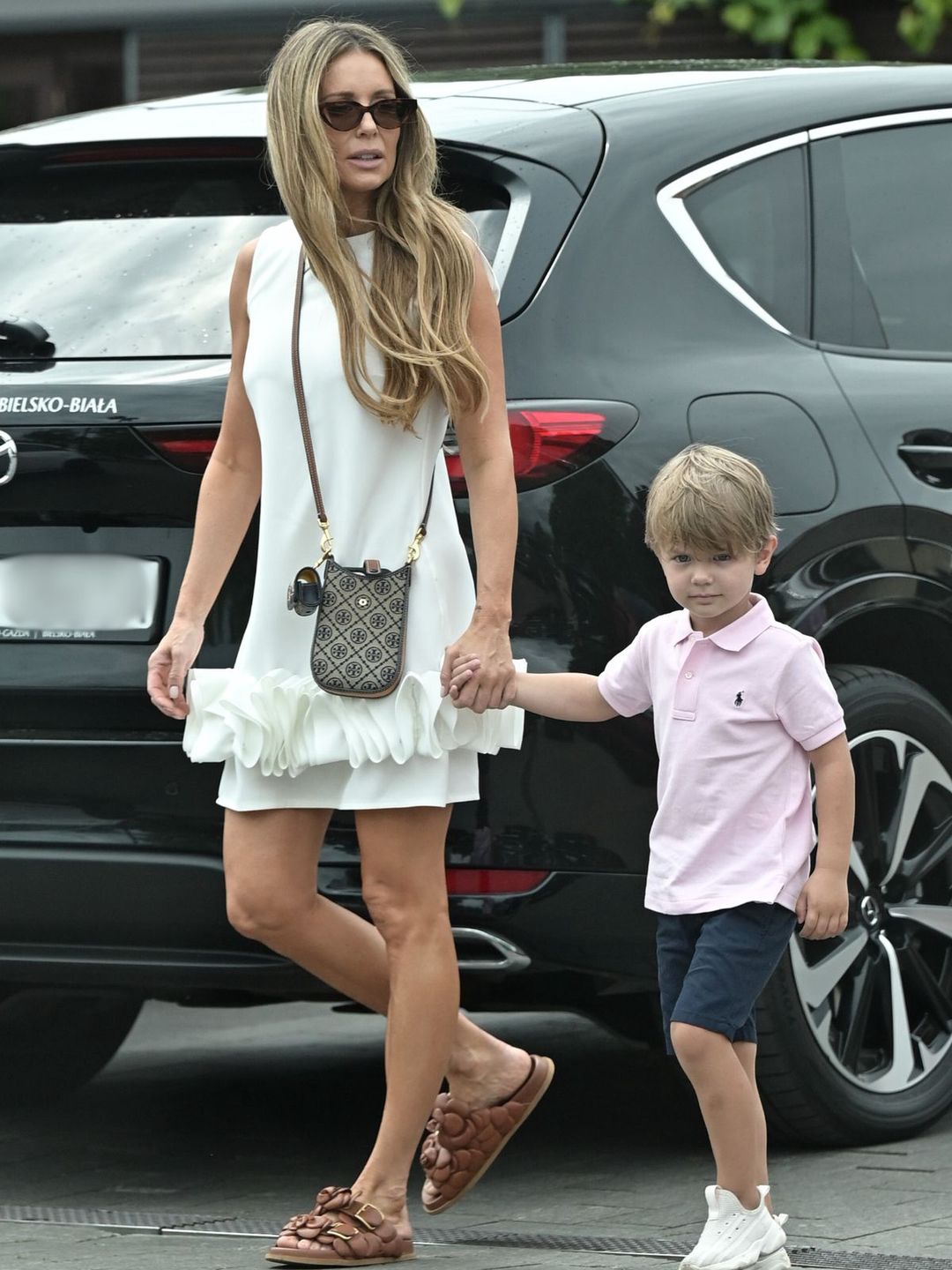 Małgorzata Rozenek z synkiem