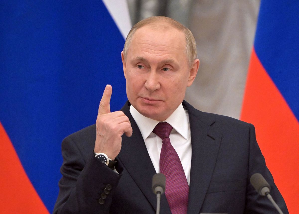 Na zdjęciu: rosyjski dyktator Władimir Putin 