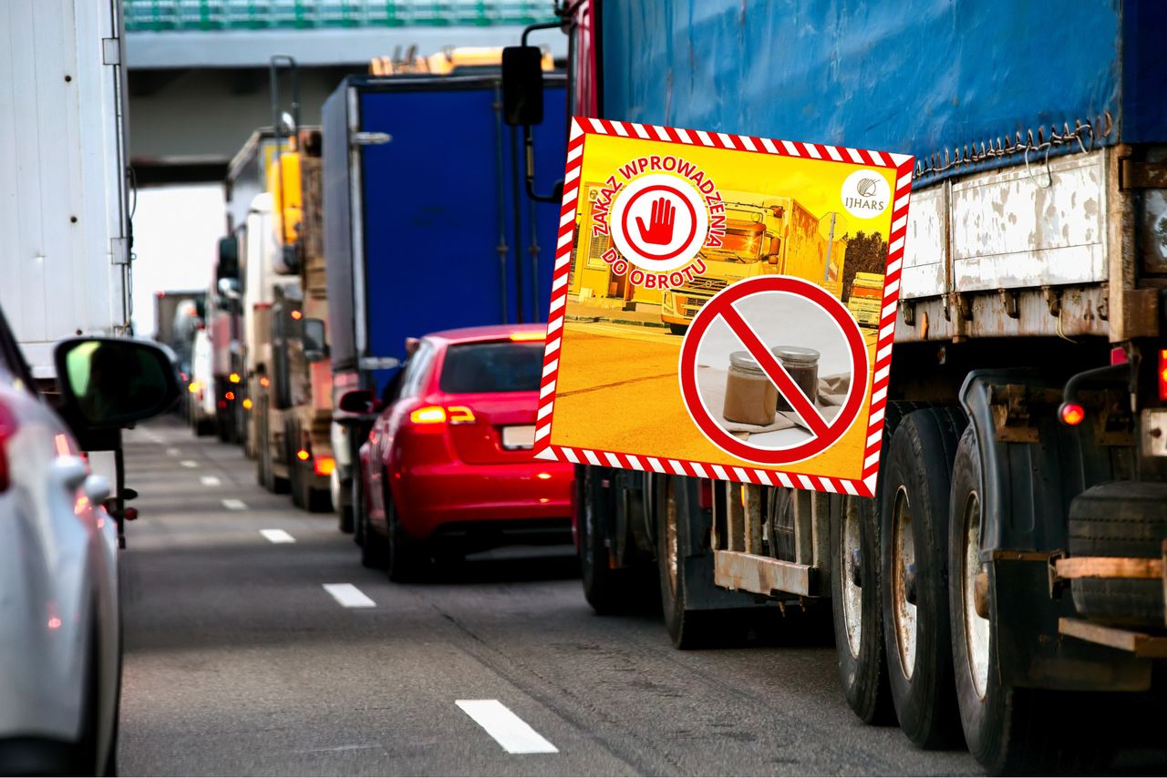 Żywność z Ukrainy zatrzymana. Wykryli "niedopuszczalne składniki"