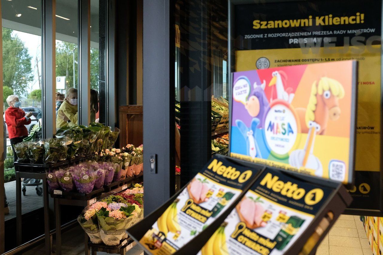 Nowy sklep Netto pod Warszawą
