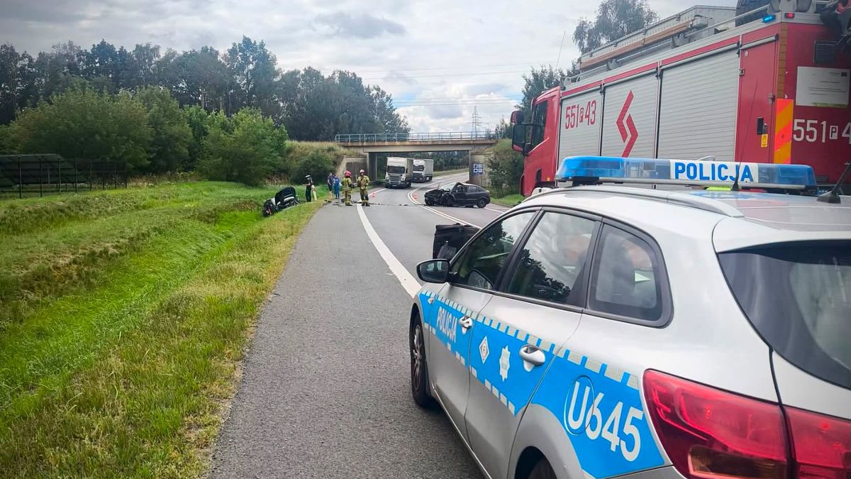 Wypadek na pilskiej obwodnicy