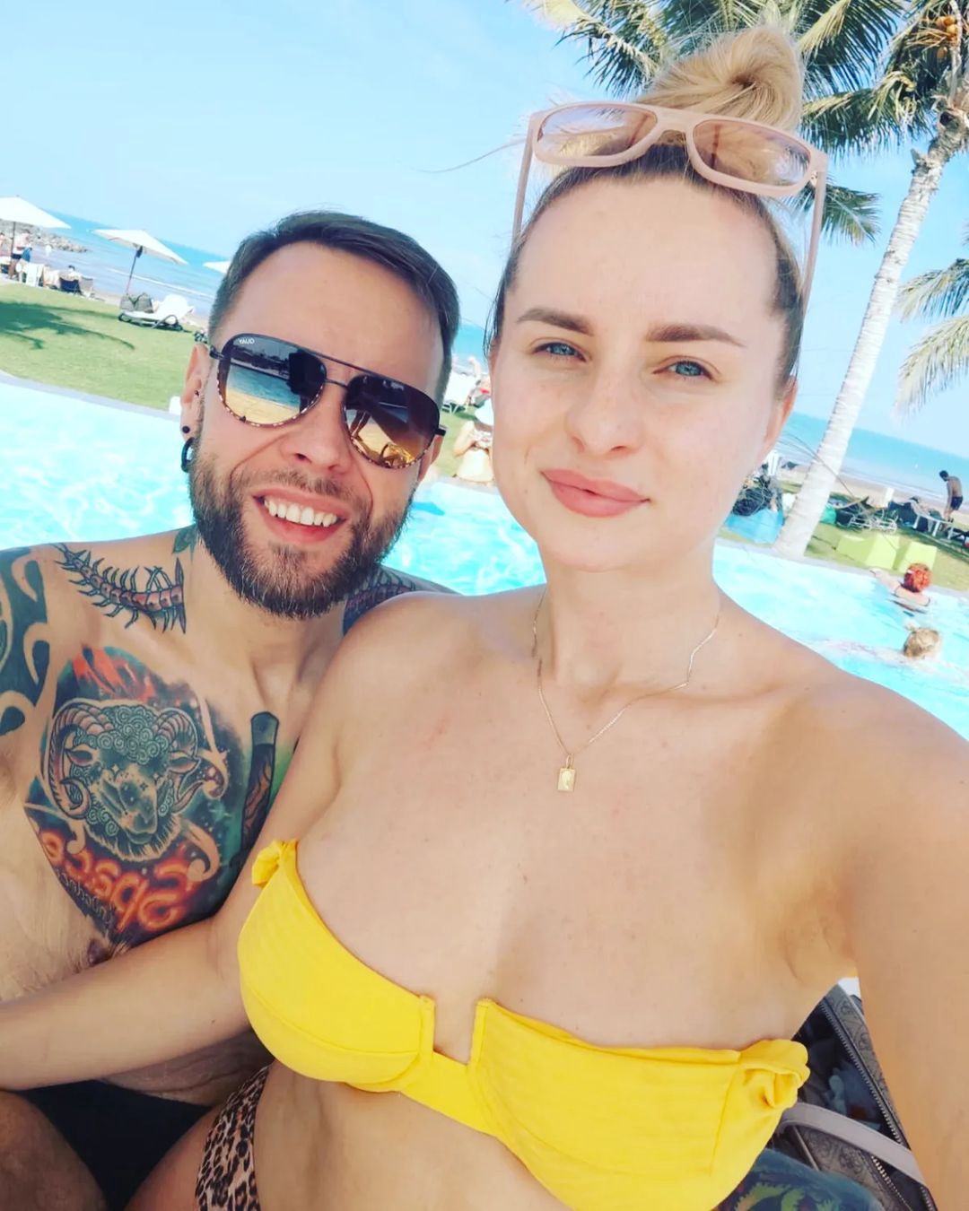 Mateusz "Big Boy" Borkowski celebruje świąteczny czas w Omanie