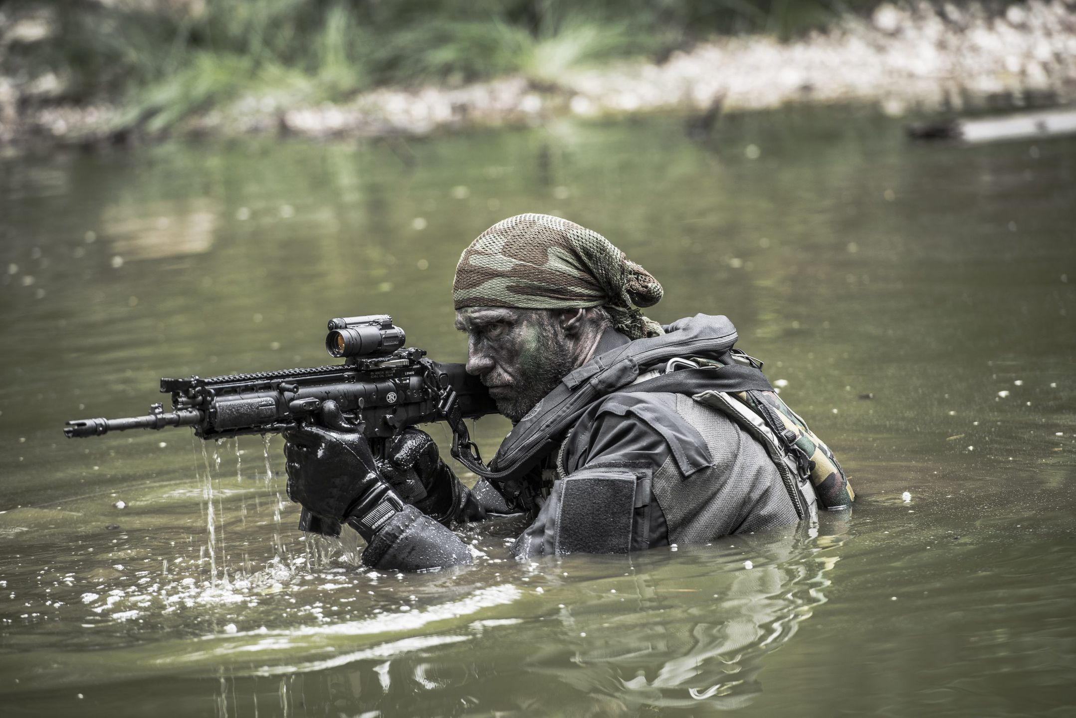 Karabinek FN SCAR-L MK2.