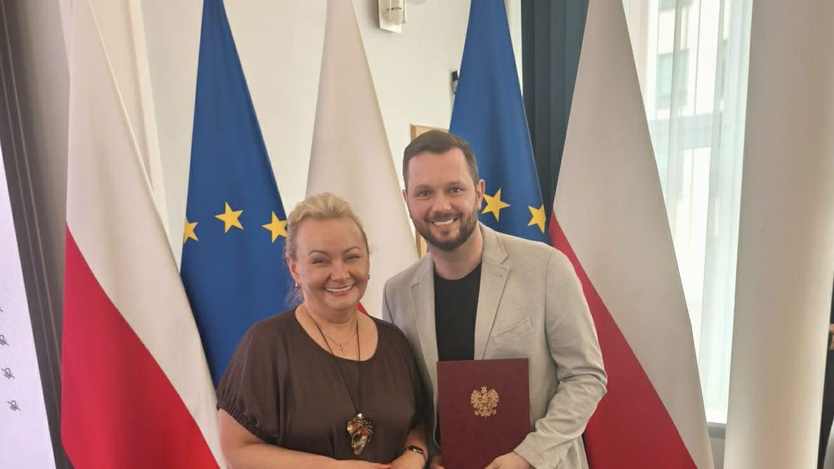 Michał Jaros z Minister Rodziny i Polityki Społecznej