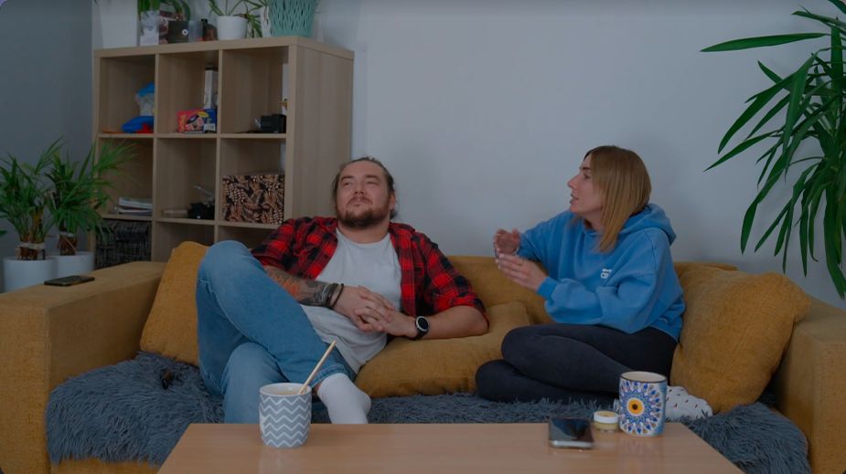 Joanna i Kamil w "Gogglebox. Przed telewizorem"