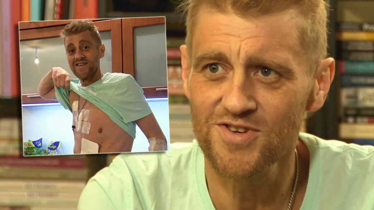 Jakubiak przed kamerami "DDTVN" (TVN)