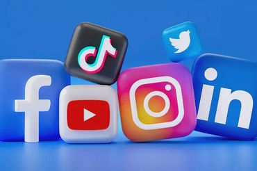 Logotypy social mediów 