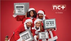 Święci Mikołaje promują świąteczną ofertę nc+ (wideo)