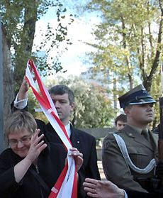 Nowy pomnik w  Warszawie