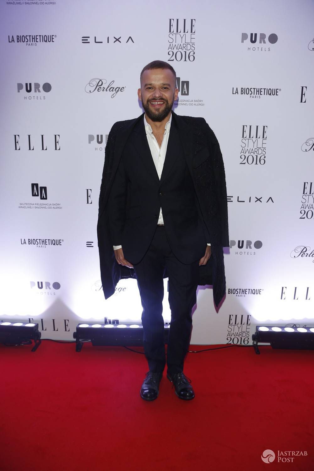 Michał Piróg na imprezie Elle Style Awards 2016