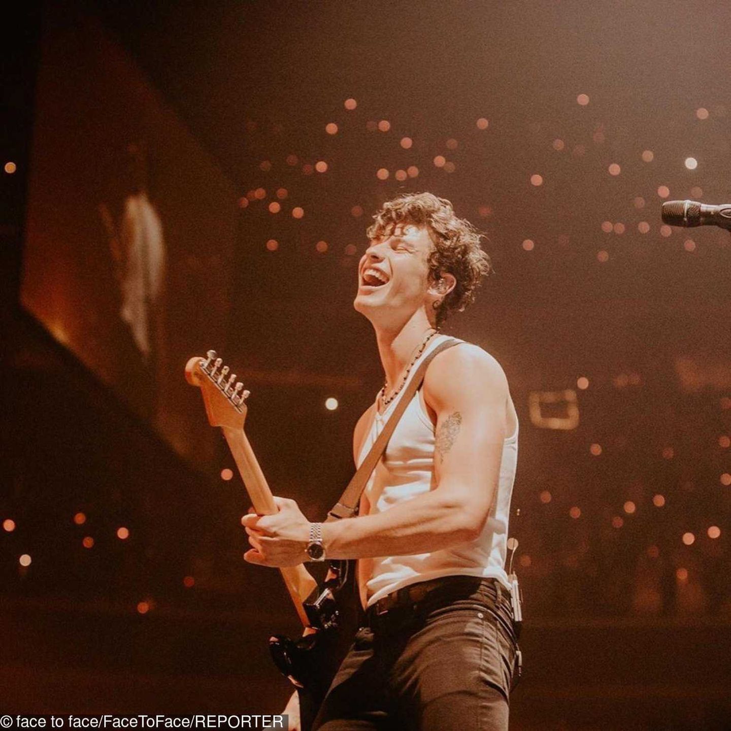 Shawn Medes na koncercie w Nowym Jorku