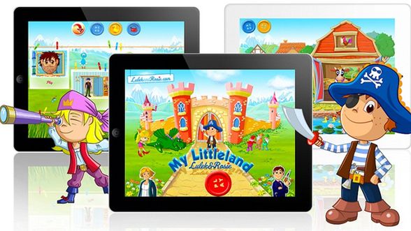 Lulek i Rózia - darmowa aplikacja dla dzieci na iPada 1