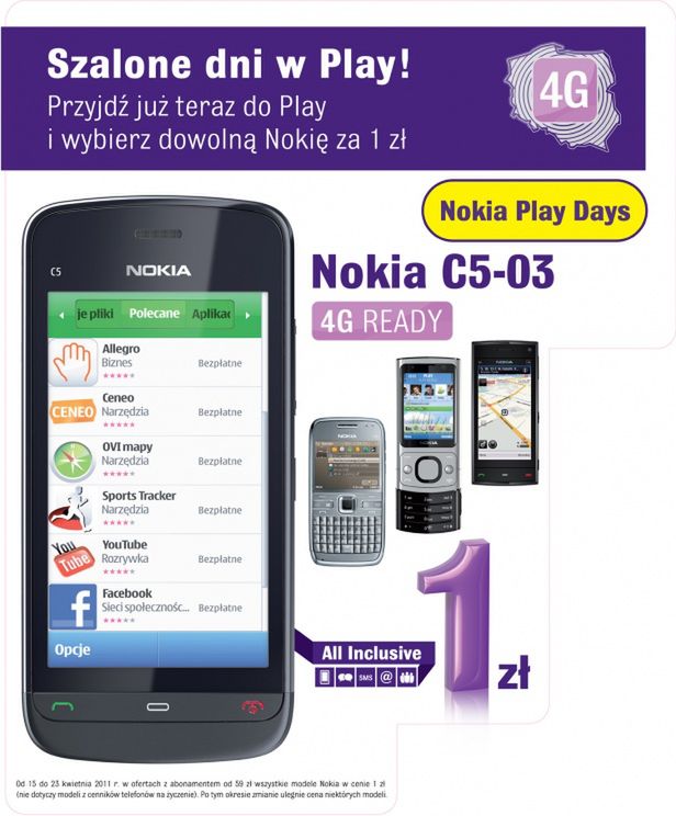 Nokia Play Days, czyli wszystkie modele z oferty za 1 zł [wideo]