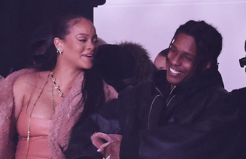 Rihanna i ASAP Rocky na Tygodniu Mody w Paryżu