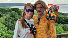 "Rolnik sam w dolinie". Marta Kubacka nagrała męża w akcji