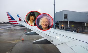 83-letnia stewardesa odchodzi z pracy. "Wyżej się nie da"