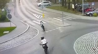 Myślenice: Nieletni na hulajnogach łamią przepisy – kilka interwencji w ciągu jednego dnia