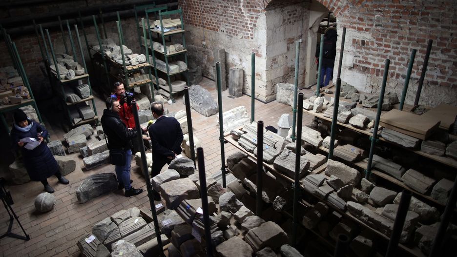 Po raz pierwszy w historii zostały pokazane nigdy nieudostępniane miejsca znajdujące się w podziemiach zamku