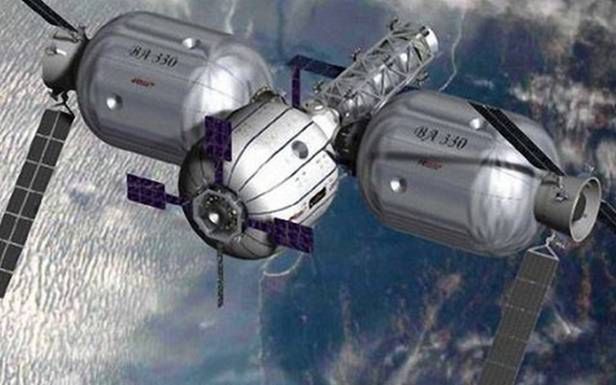 Wizualizacja Bigelow Next-Generation Commercial Space Station (Fot. Kosmostar.com)